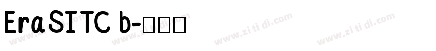 EraSITC b字体转换